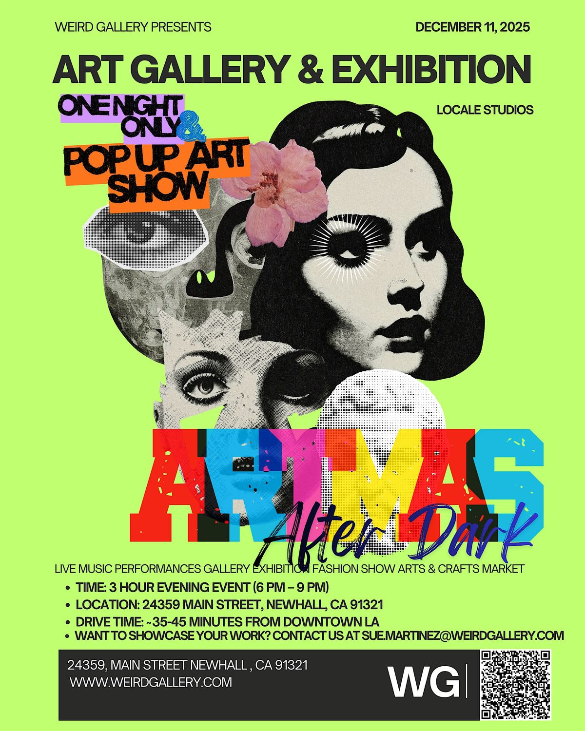 Artmas: After Hours -  Pop-Up Art Show, Gallery & Exhibition, 11 December | Event in Santa Clarita | AllEvents