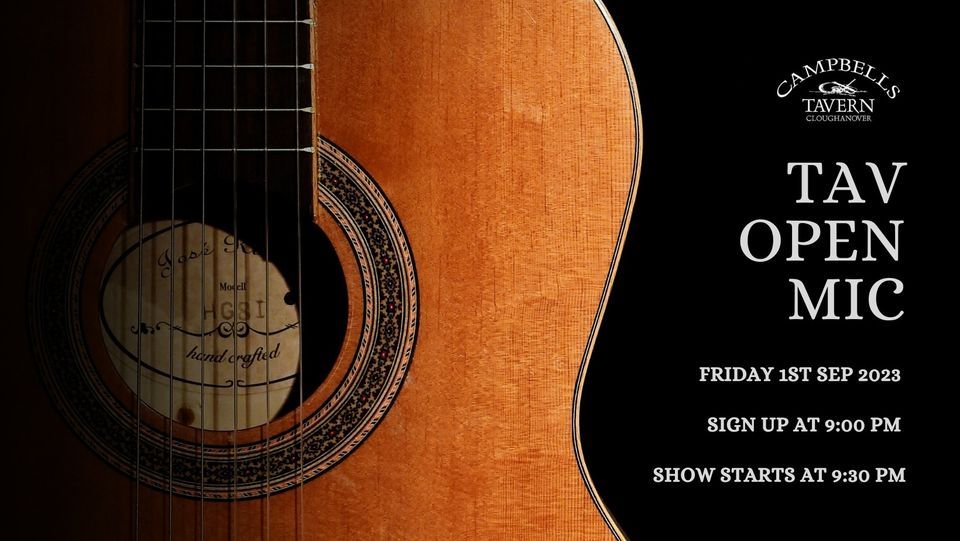 Tav Open Mic (September 2023), Campbell's Tavern, Ennis, September 1