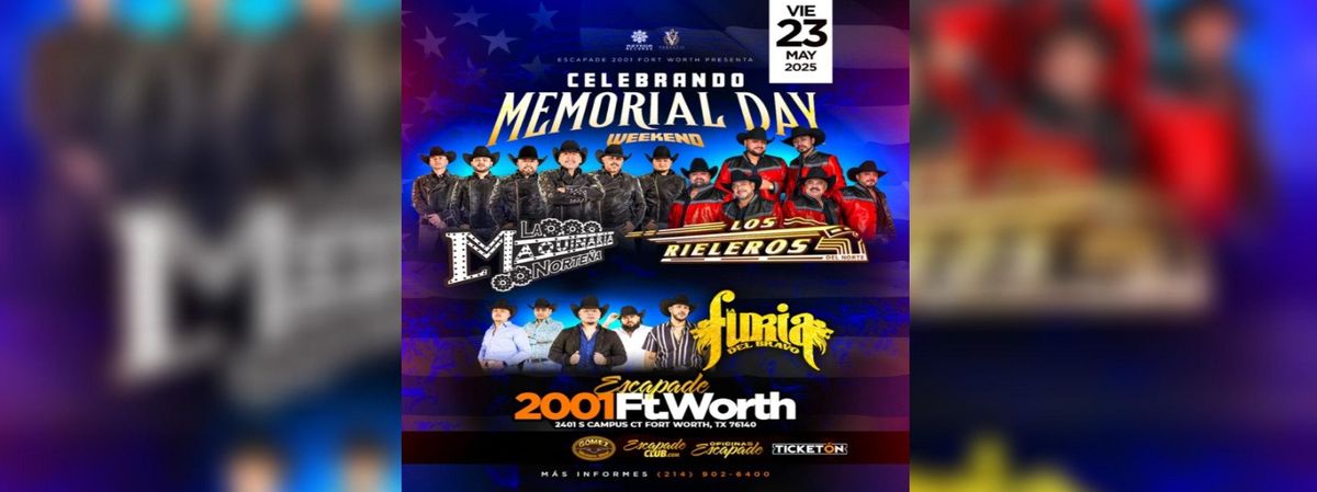 LA MAQUINARIA NORTENA , LOS RIELEROS , FORT WORTH, 23 May | Event in Fort Worth | AllEvents