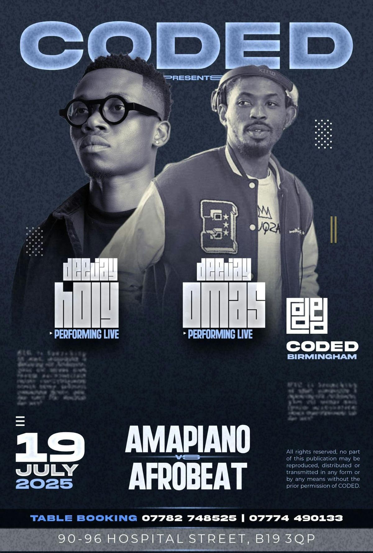 AMAPIANO VS AFROBEATS, 19 July | Event in Birmingham | AllEvents