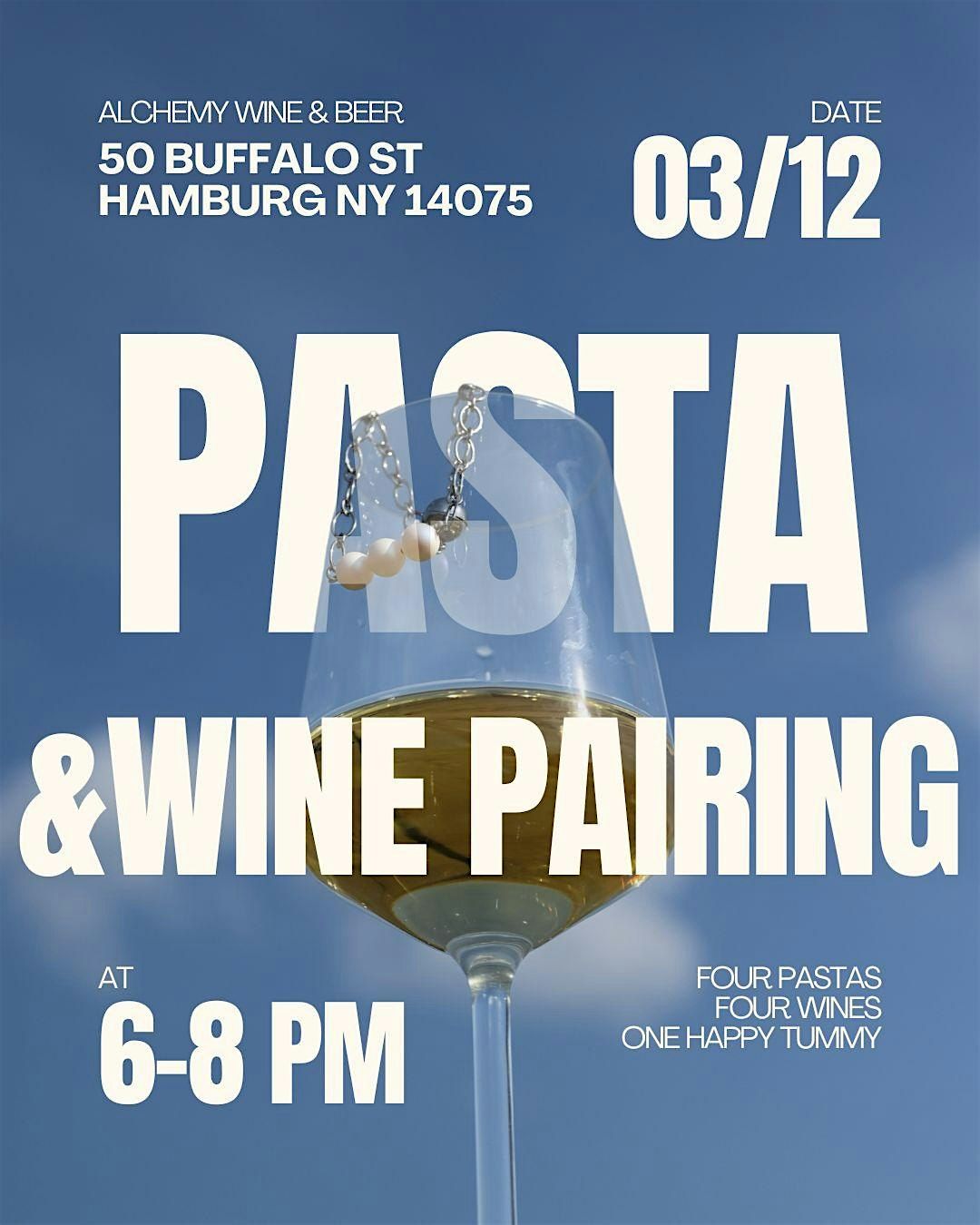 Pasta & Wine Pairing, 12 March | Event in Hamburg | AllEvents