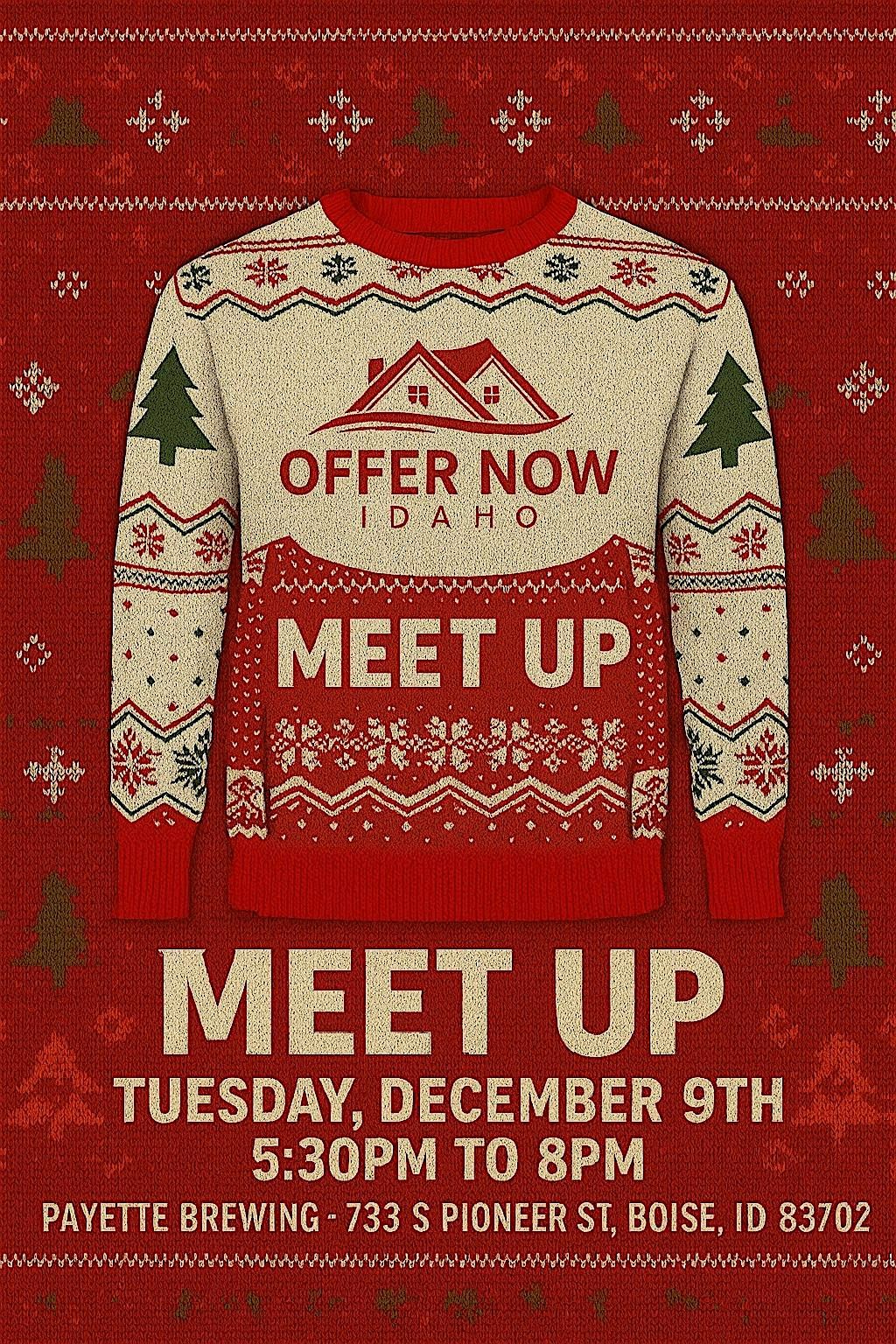 MEET UP - Tis The Season For Real Estate & Drinks! | Event in Boise | AllEvents