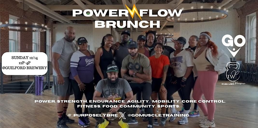 Power⚡️Flow Brunch, 14 December | Event in Baltimore | AllEvents