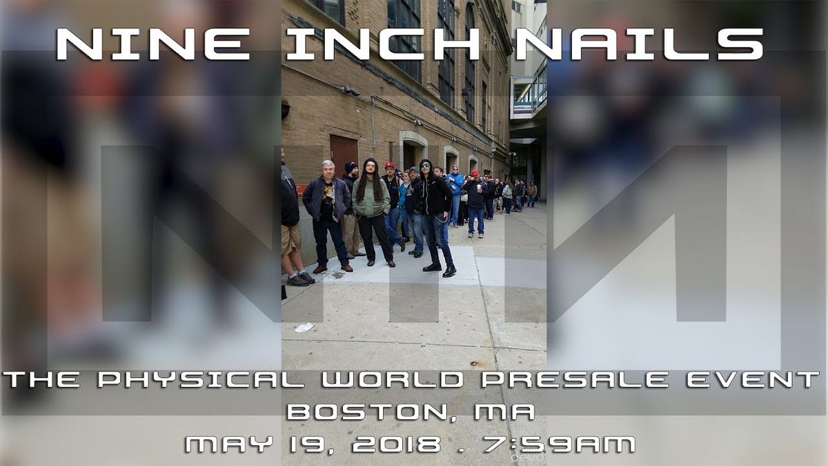Nine Inch Nails Boston Tickets, 29 August | Event in Boston | AllEvents