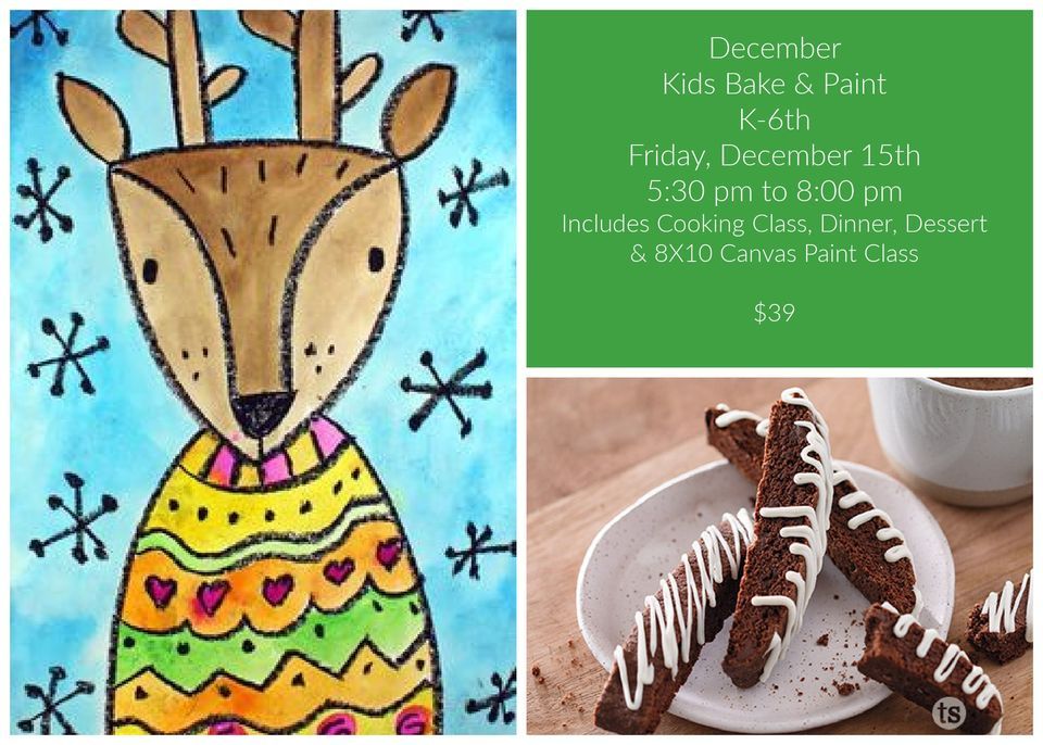 December Kids Bake & Paint, 321 Gettysburg Pike, Mechanicsburg, PA