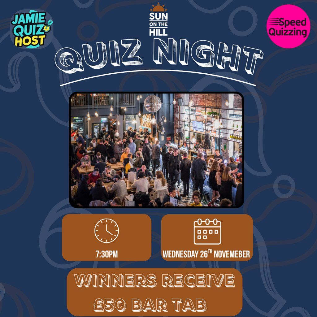 Quiz Night, 26 November | Event in Birmingham | AllEvents