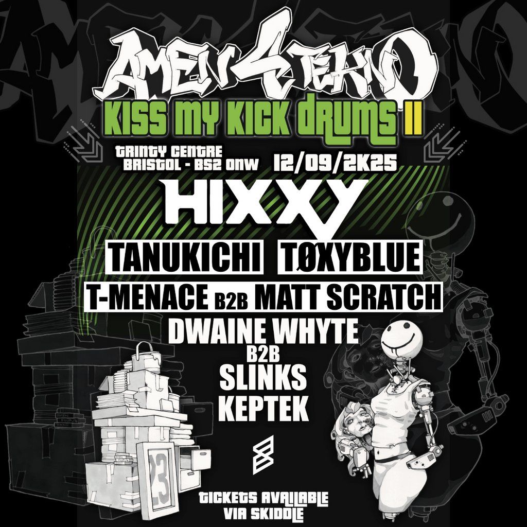Kiss My Kickdrums 11, 12 September | Event in Bristol | AllEvents