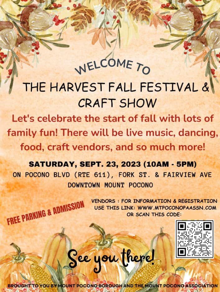 Mt. Pocono Harvest Fest, Pocono Blvd, Mt Pocono, PA 18344, United