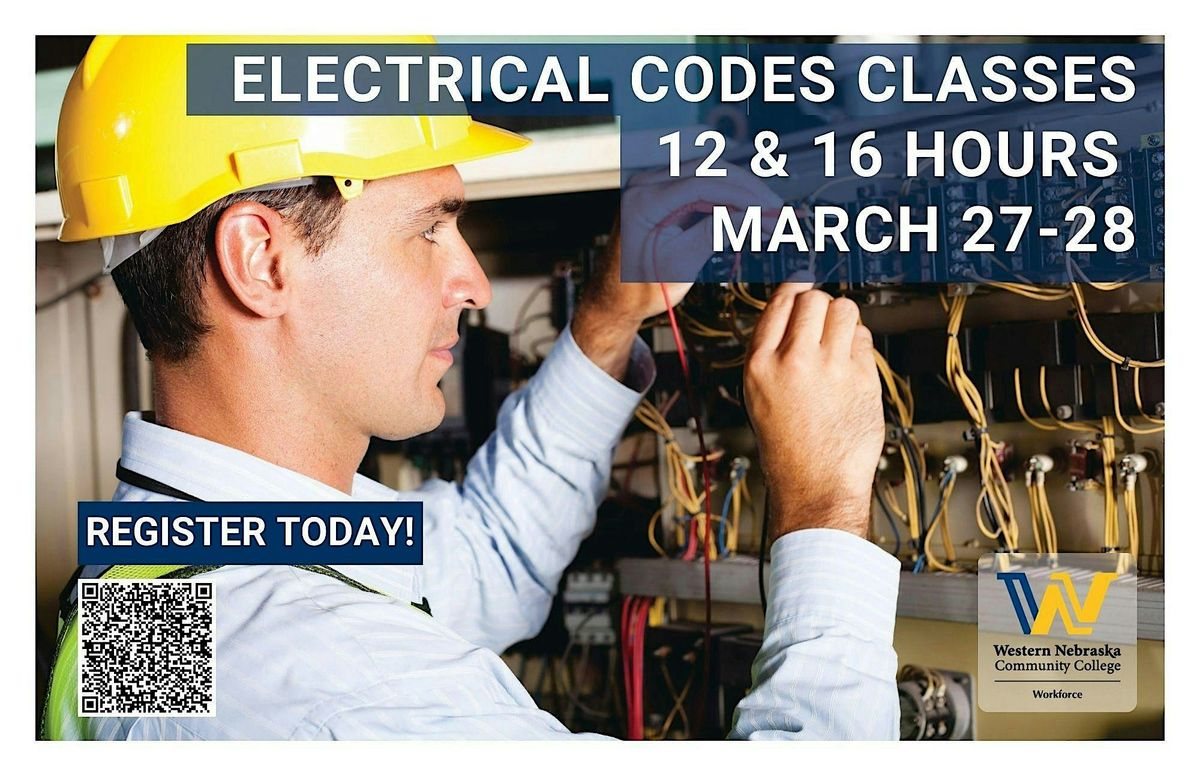 Electrical Codes Class (12 or 16 Hours), John N. Harms Center ...
