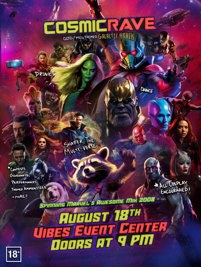 Cosmic Rave, Vibes Event Center, San Antonio, 18 August 2023 | AllEvents.in