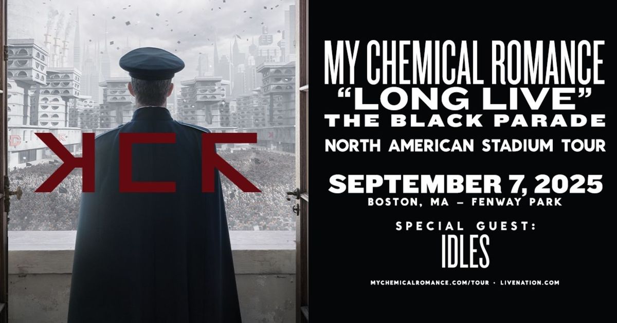 My Chemical Romance Boston Tickets, 7 September | Event in Boston | AllEvents