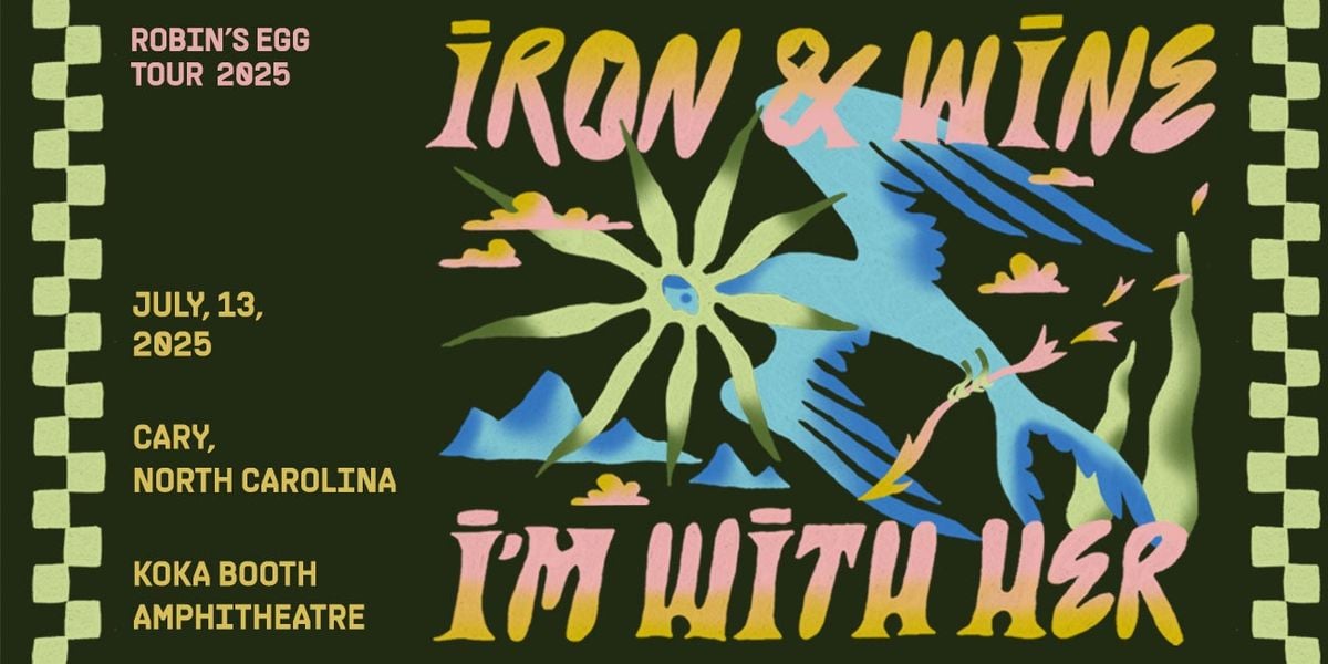 Iron and Wine and Im With Her at Beak and Skiff Apple Orchards Lafayette, 25 July | Event in La Fayette | AllEvents