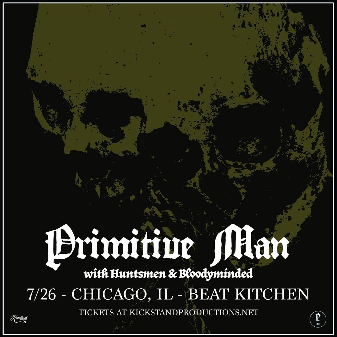 Primitive Man, 25 July | Event in Chicago | AllEvents