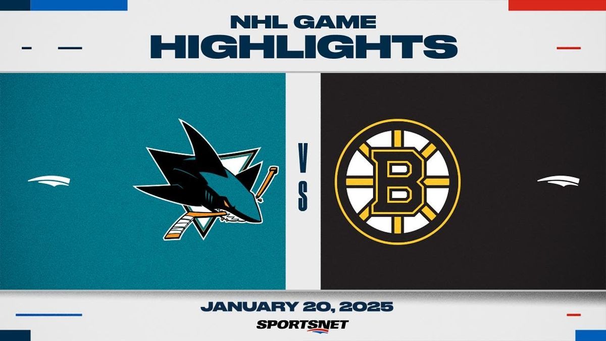 San Jose Sharks at Boston Bruins at TD Garden, 12 March | Event in Boston | AllEvents
