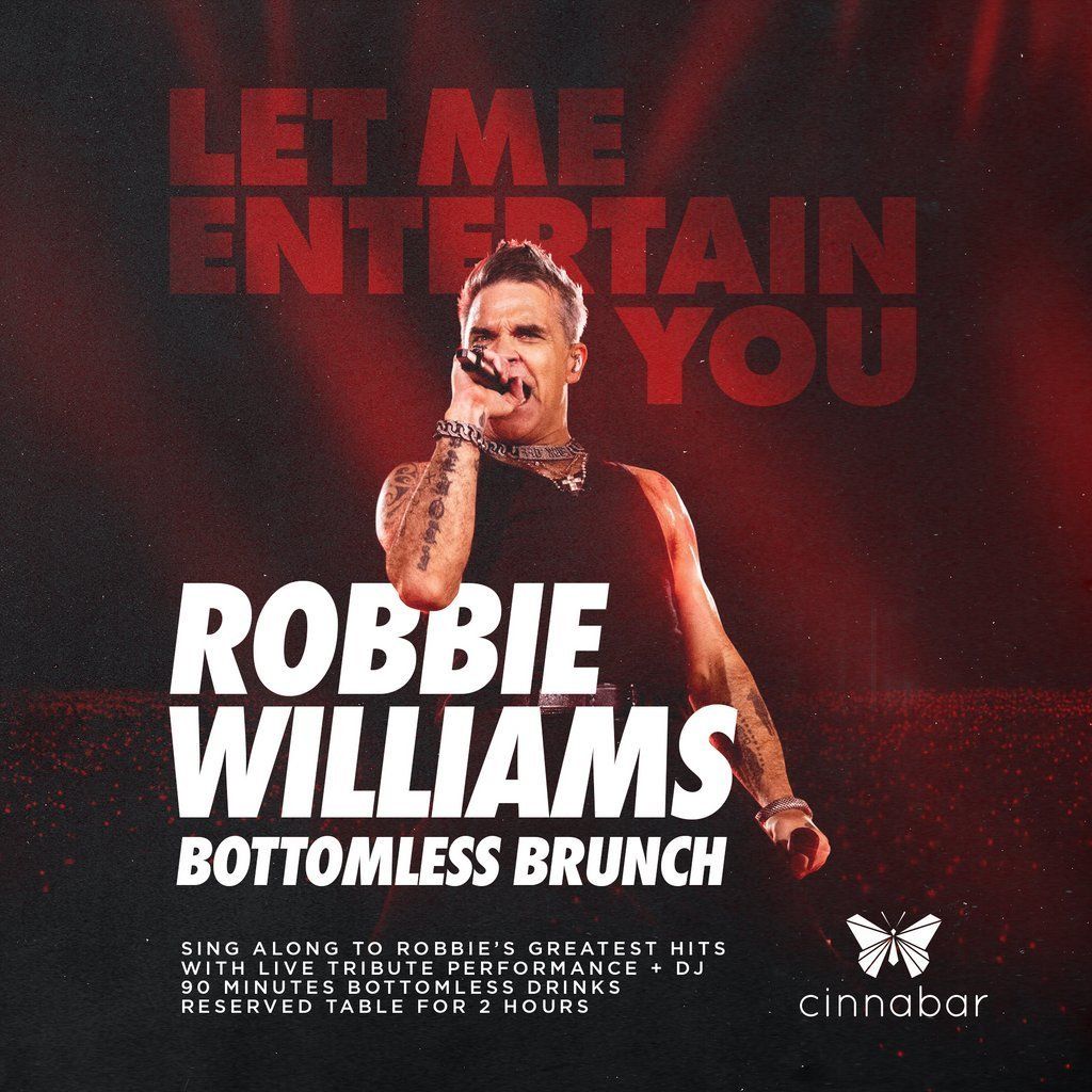 Robbie Williams Bottomless Brunch - Hitchin, 29 November | Event in Letchworth | AllEvents