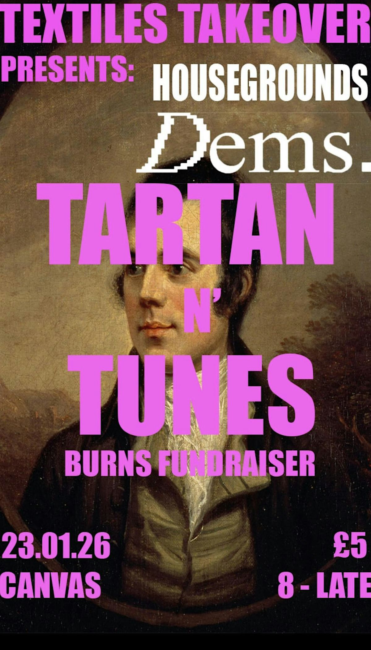 TARTAN N’ TUNES - Burns Fundraiser