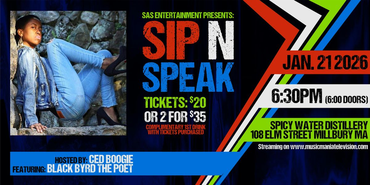 SIP N SPEAK, 21 January | Event in Millbury | AllEvents