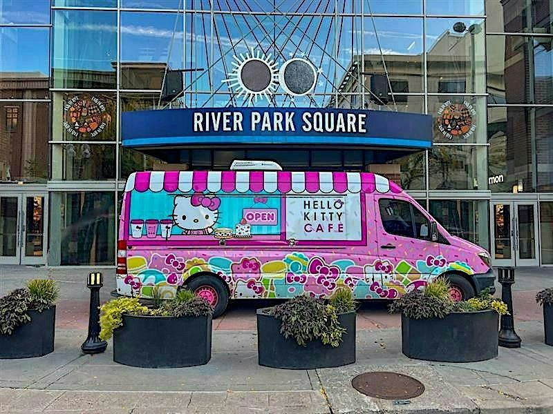 Hello Kitty Cafe Truck West - Spokane Appearance, River Park Square ...