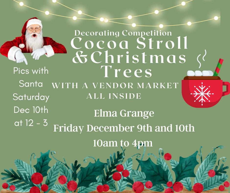 Cocoa Stroll Christmas Tree Decorating Vendor Market , Elma grange 26