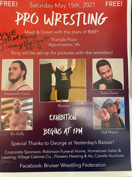 Pro Wrestling Events In The City Top Upcoming Events For Pro Wrestling Independent Wrestling Events West Virginia March 2022