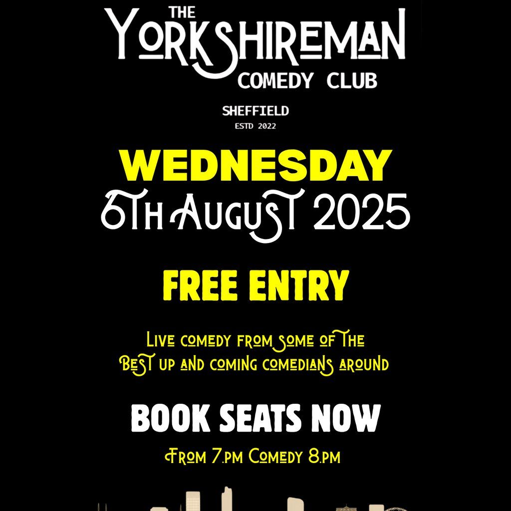 All New Yorkshireman Comedy Club | Event in Sheffield | AllEvents