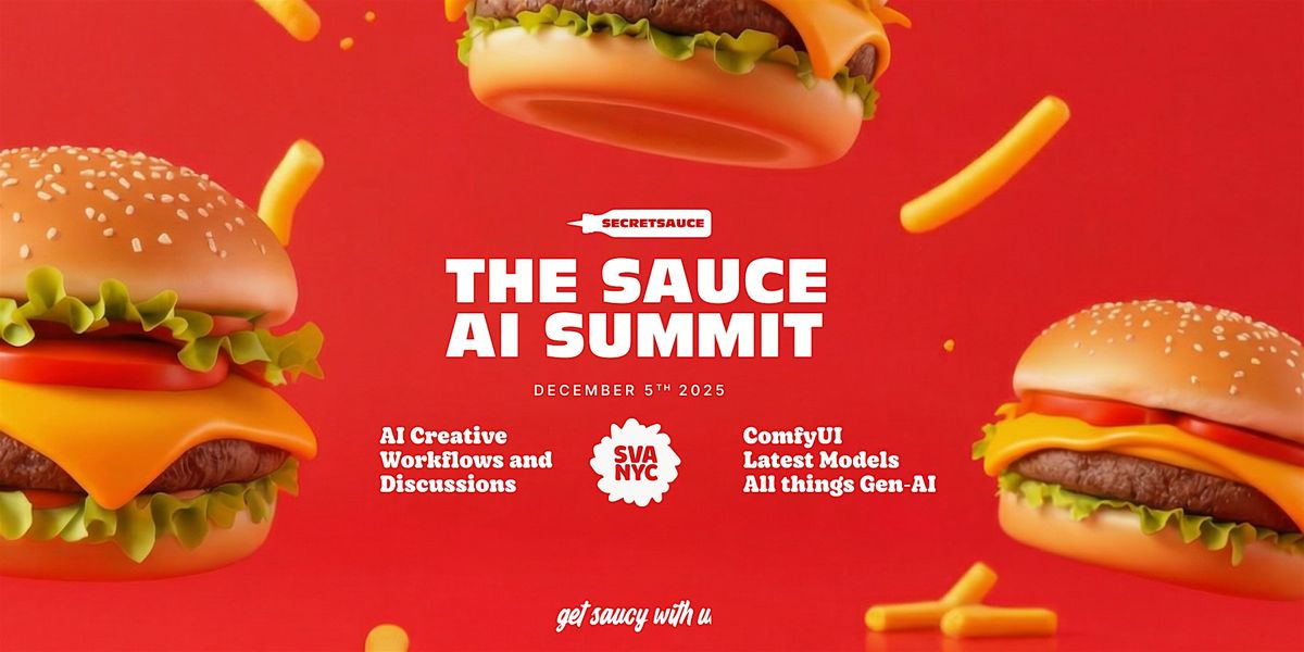 AI Creative / ComfyUI Event in NYC with Secret Sauce, 5 December | Event in New York | AllEvents