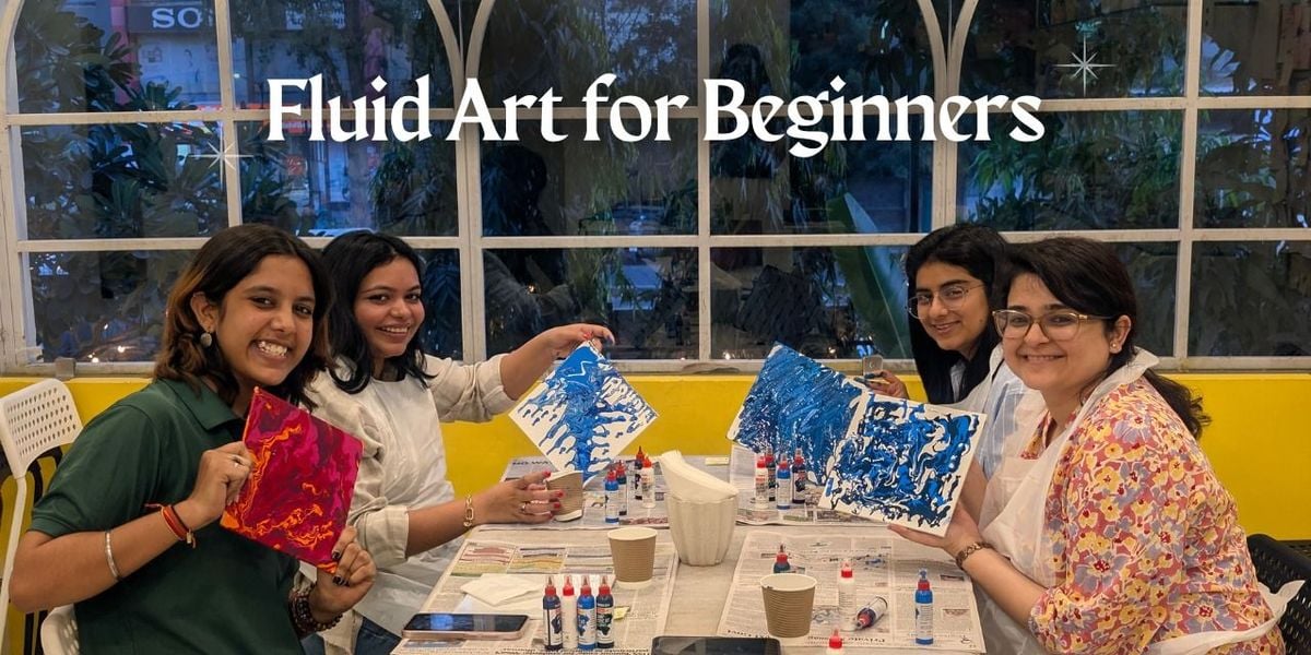 Fluid Art for Beginners, 29 June | Event in Ahmedabad | AllEvents