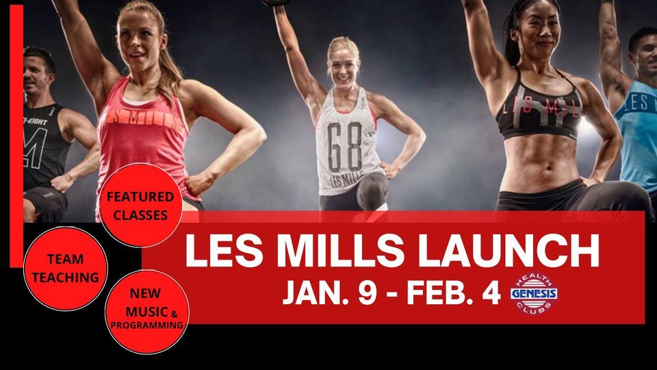 Les Mills Launch Featured Class BODYSTEP Genesis Health Clubs les-mills-launch-featured-class-bodystep-genesis-health-clubs