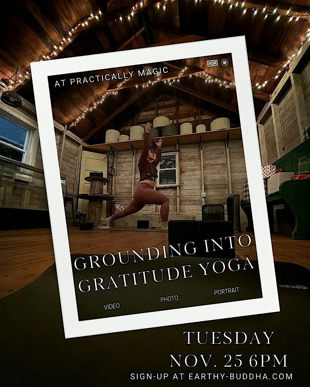 Ground into Gratitude Pre-Holiday Yoga | Event in Crown Point | AllEvents