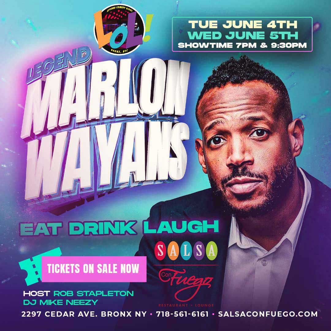 Marlon Wayans at Off the Hook Comedy Club | Event in Naples | AllEvents