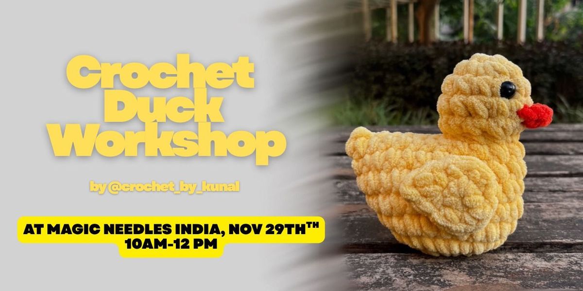 Crochet Duck Workshop, 29 November | Event in Mumbai | AllEvents