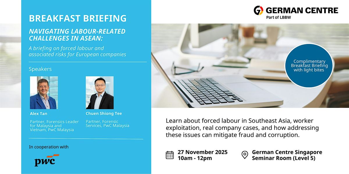 Navigating labour-related challenges in ASEAN, 27 November | Event in Clementi | AllEvents
