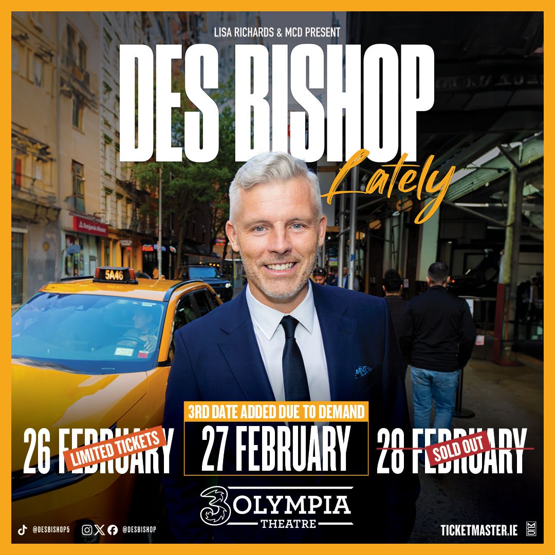 Des Bishop, 5 June | Event in Stamford | AllEvents