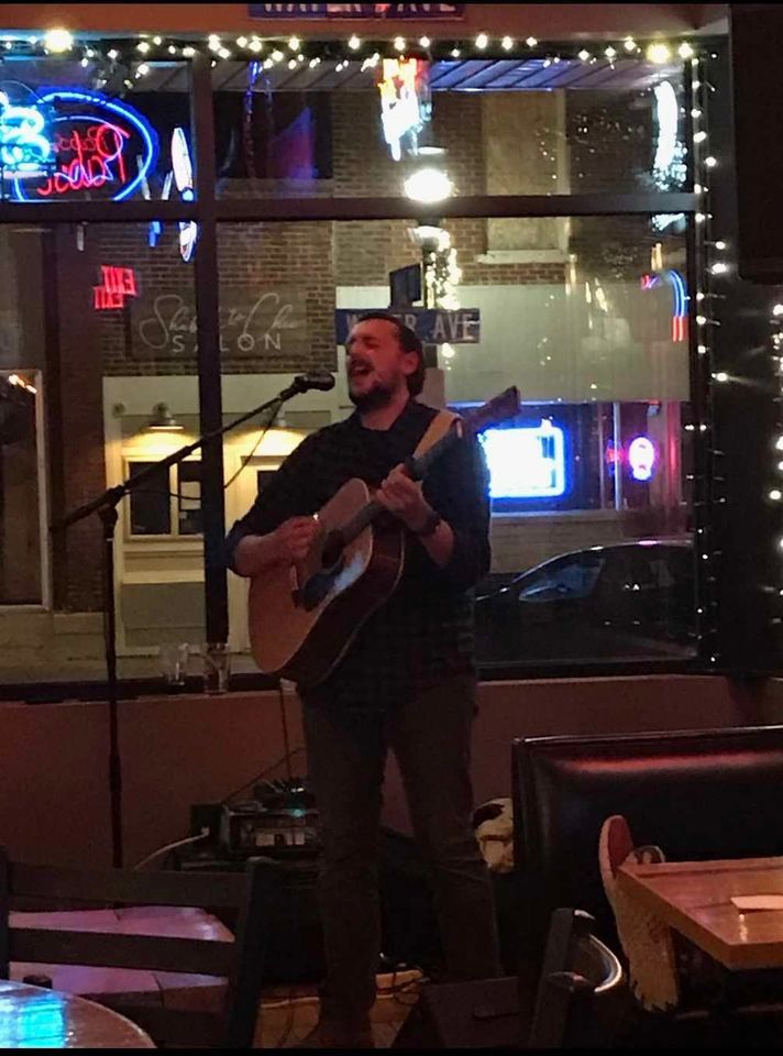 Wonewocs own Tom Burr following the Lighted Christmas Parade