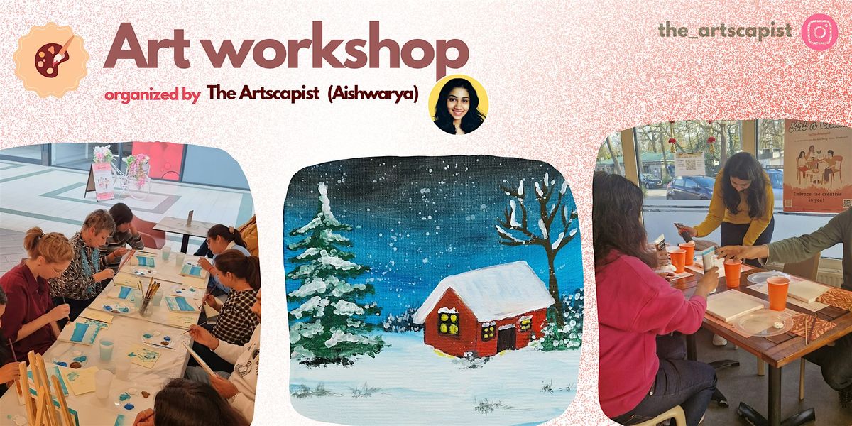 Acrylic painting workshop at Strijp-S Eindhoven | A snowy night, 13 December | Event in Eindhoven | AllEvents