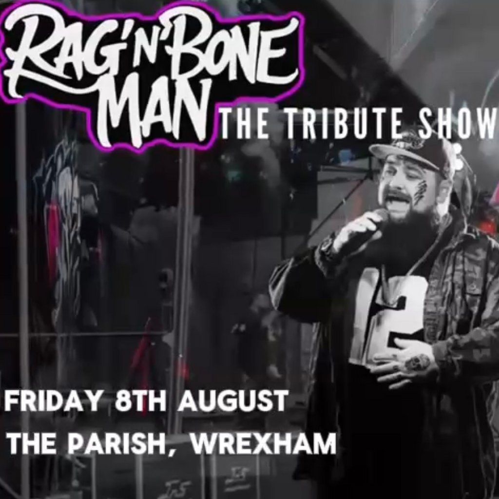 Rag n Bone Man The Tribute, 8 August | Event in Wrexham | AllEvents