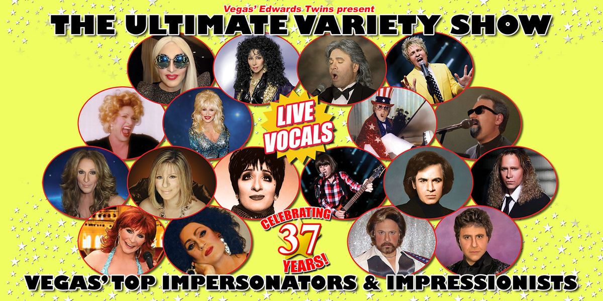 The Ultimate Variety Show Vegas Top Impersonators, 20 September | Event in Plymouth | AllEvents