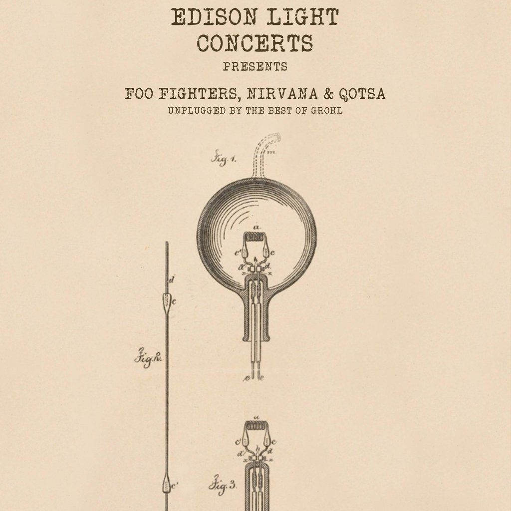 Edison Light Concerts: Foo Fighters, Nirvana, QOTSA Unplugged, 13 August | Event in Bristol | AllEvents