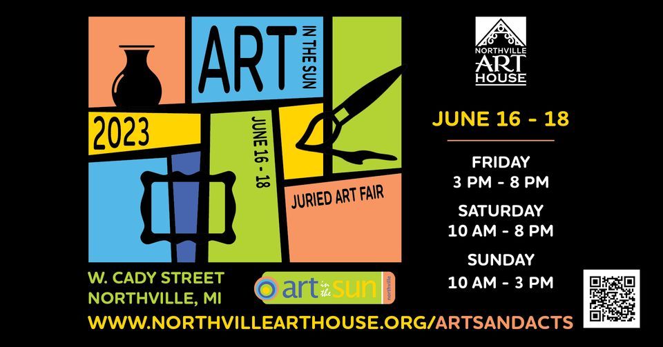 Arts and Acts Festival featuring Art in the Sun Art Fair, Northville
