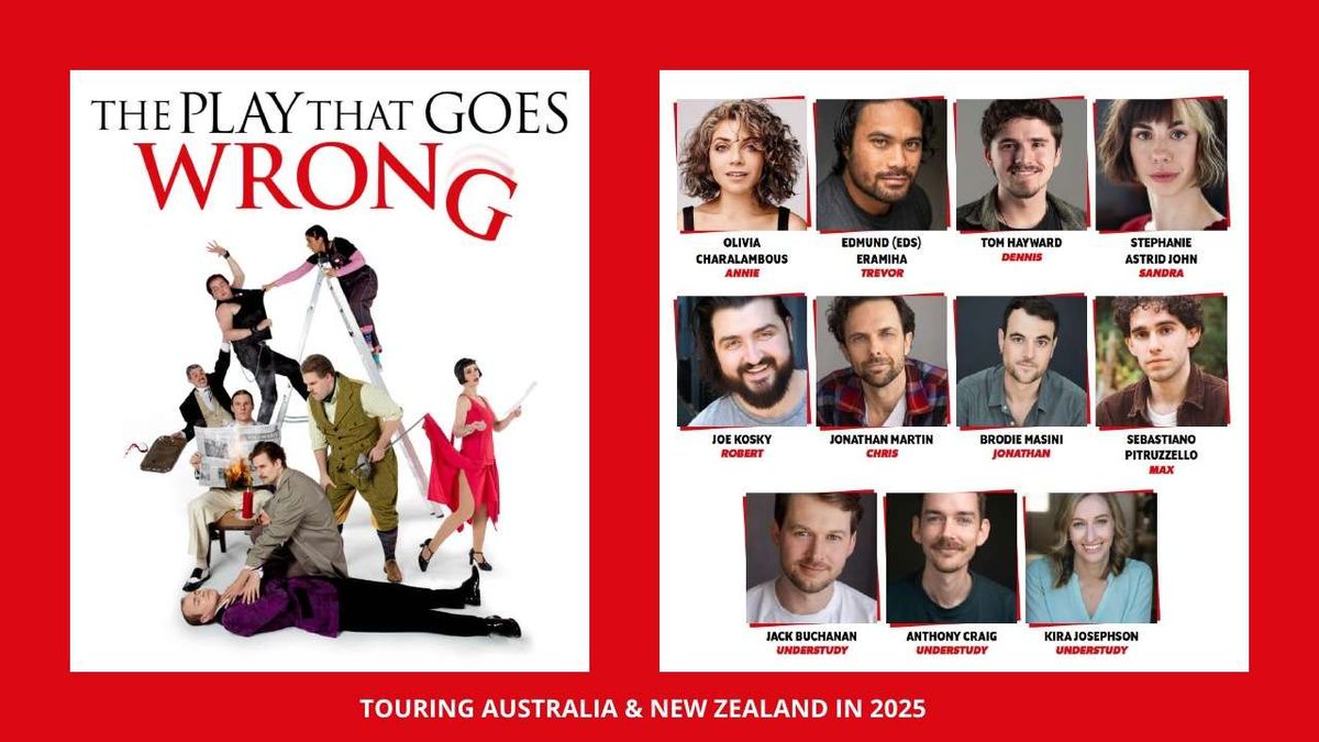 The Play That Goes Wrong - Melbourne, 9 September | Event in Melbourne | AllEvents