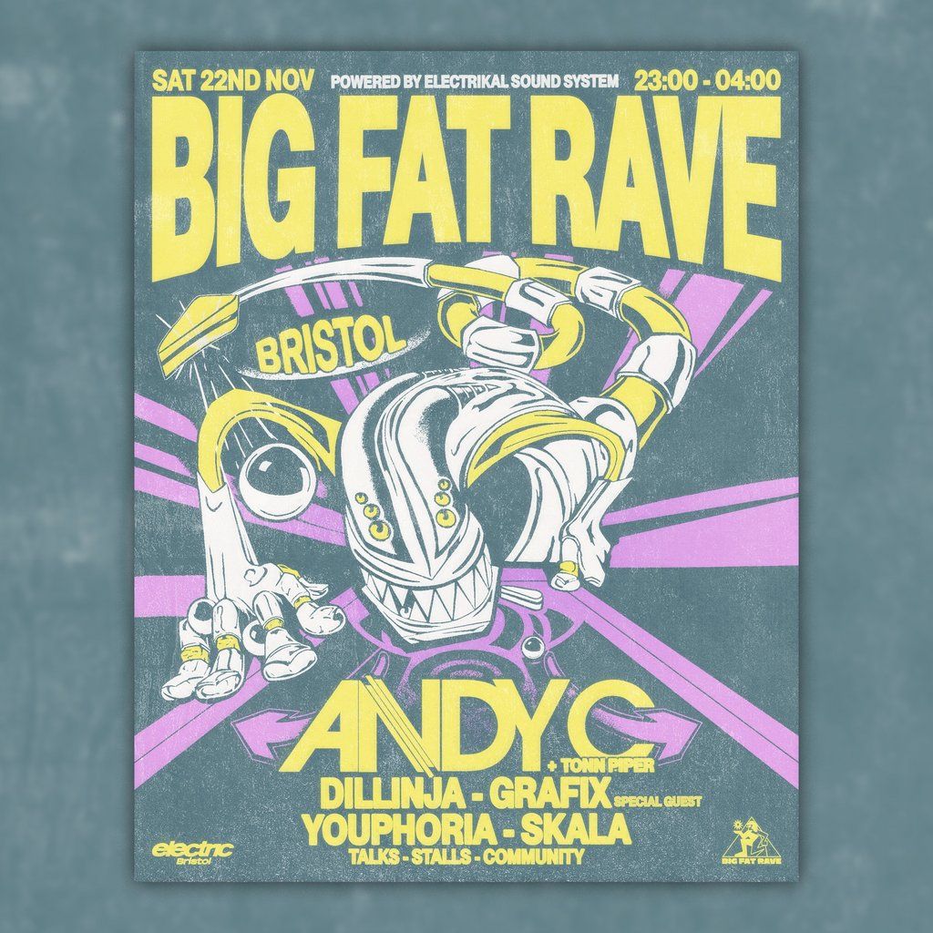 Big Fat Rave: Andy C, Dillinja, Grafix & Many More, 22 November | Event in Bristol | AllEvents