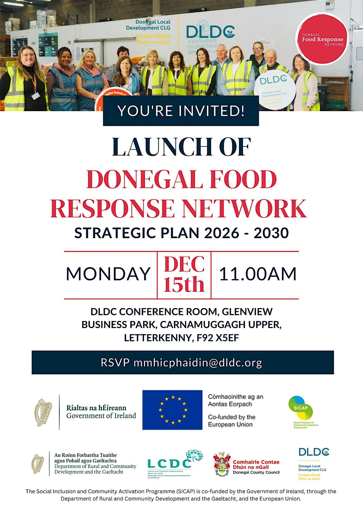 Donegal Food Response Network, 15 December | Event in Letterkenny | AllEvents