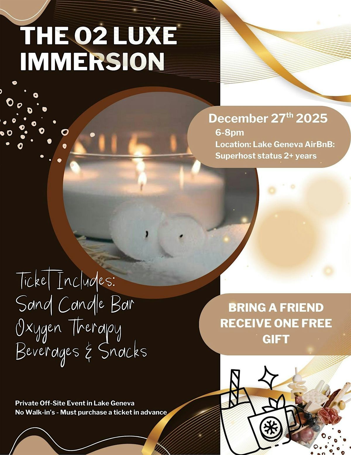 The O2 Luxe Immersion, 27 December | Event in Lake Geneva | AllEvents