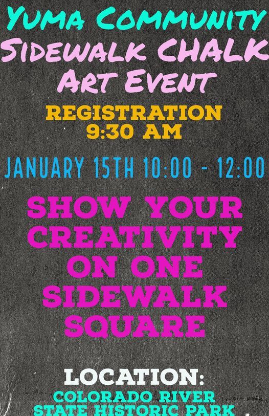 Yuma Community Sidewalk Chalk Art Event Colorado River State Historic yuma-community-sidewalk-chalk-art-event-colorado-river-state-historic