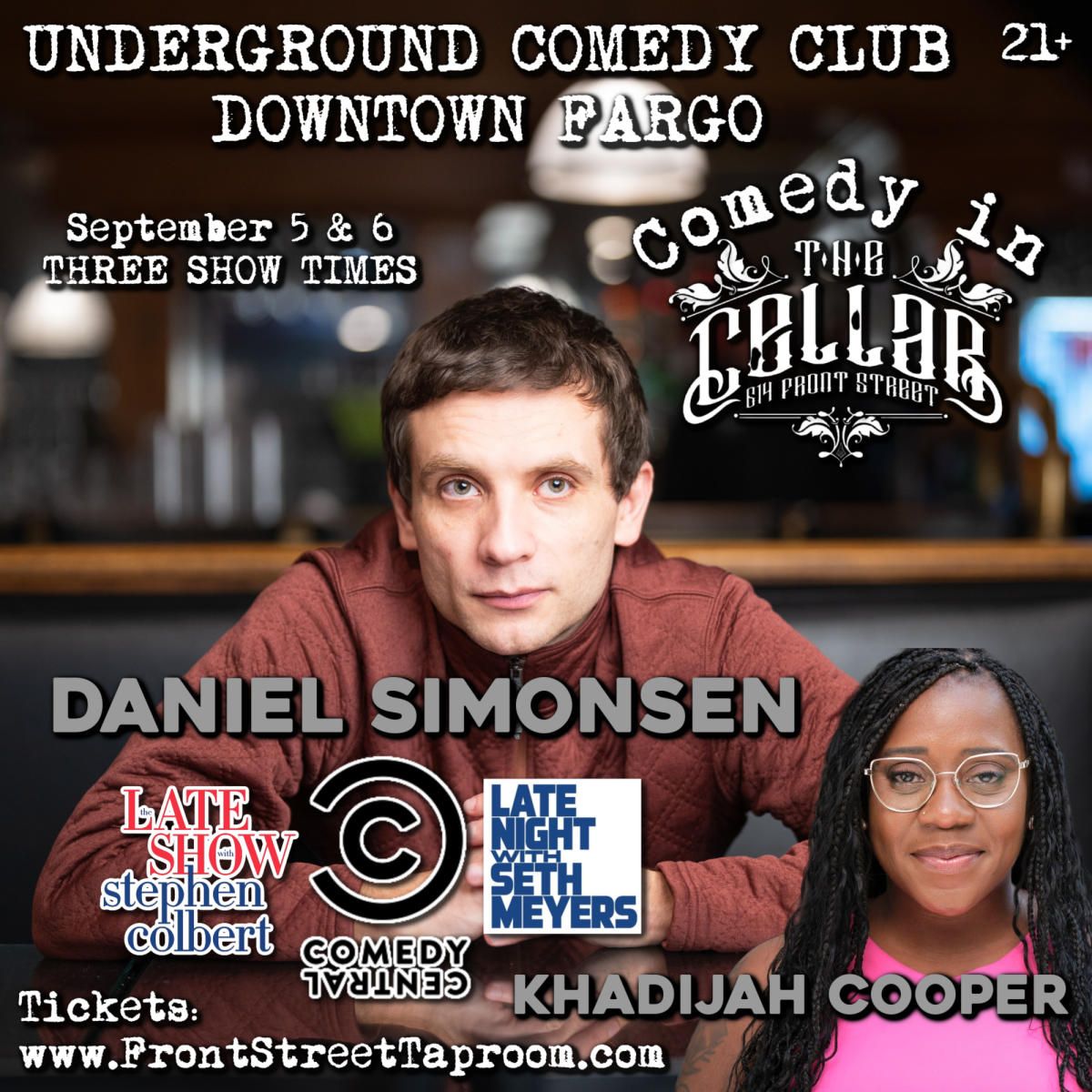 Daniel Simonsen at Punch Line Houston, 15 October | Event in Houston | AllEvents