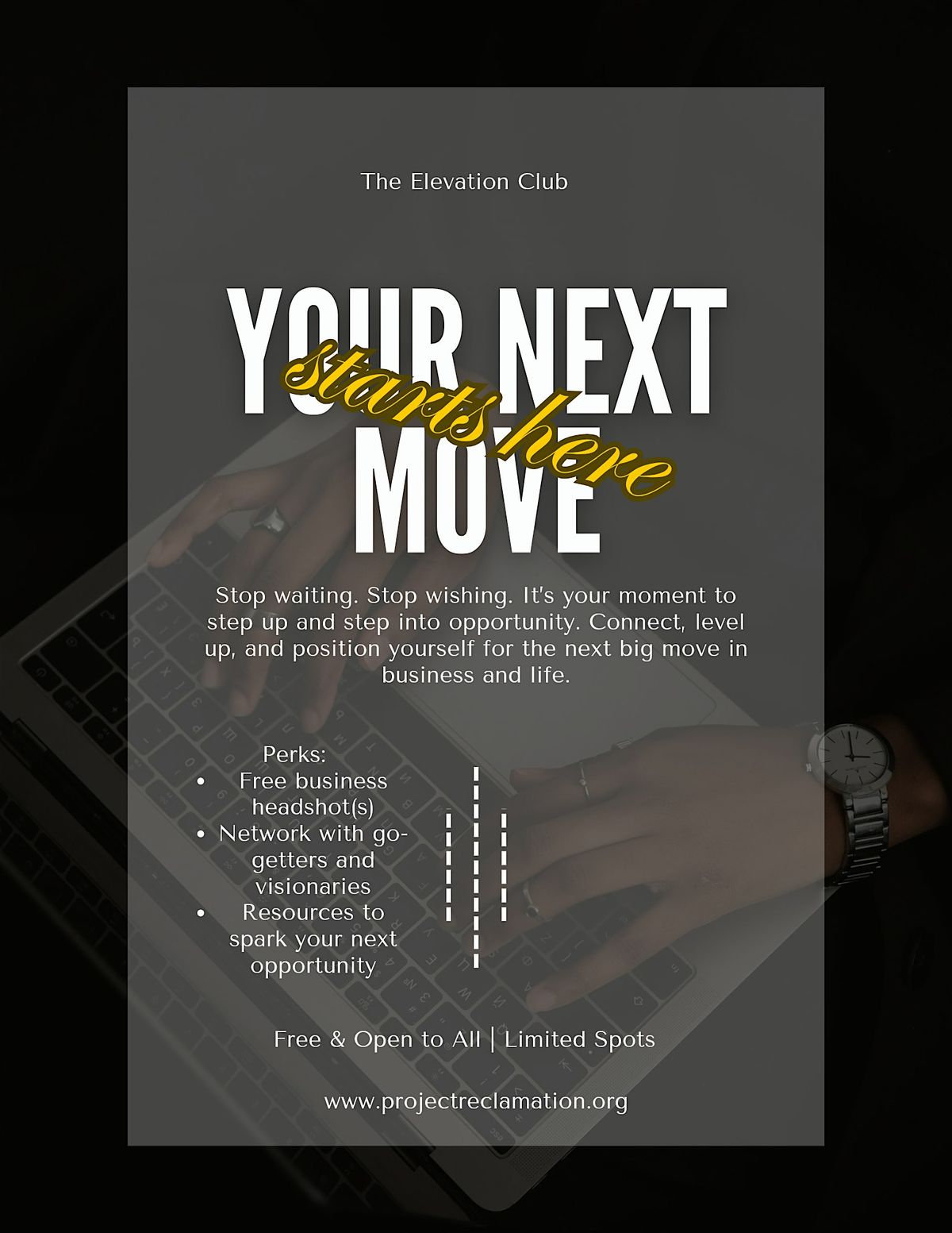 Your Next Move Starts Here, 13 December | Event in Toledo | AllEvents