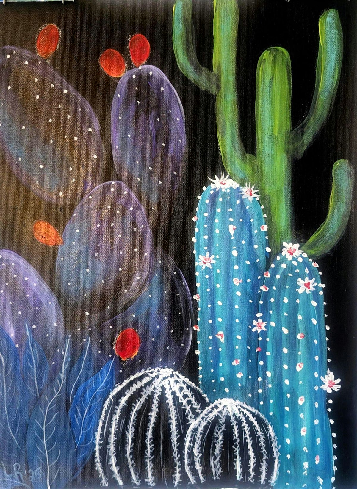 Paint & Sip - MIDNIGHT SUCCULENTS, 20 February | Event in Green Valley | AllEvents