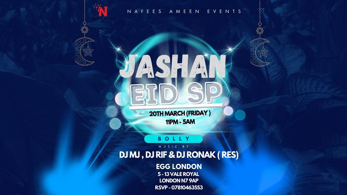 🌙✨ JASHAN BOLLYWOOD NIGHT – EID SPECIAL