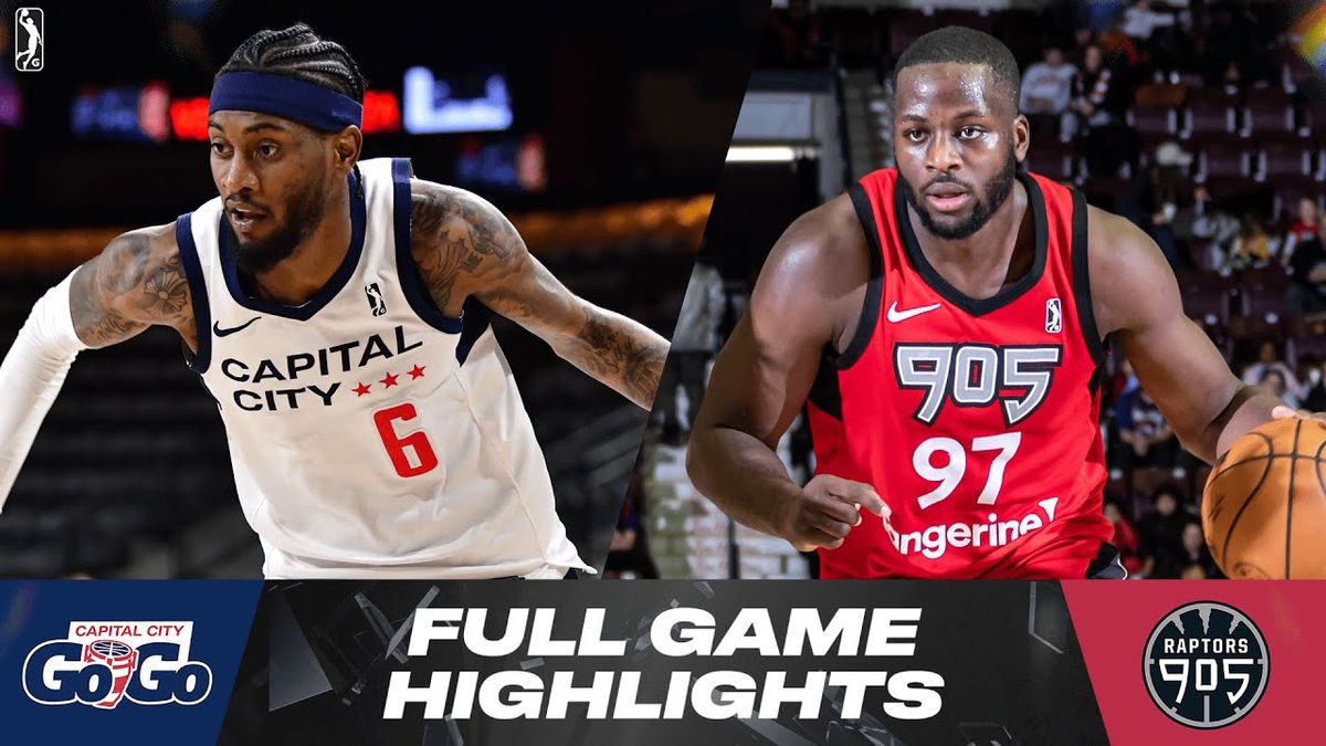 Raptors 905 at Capital City Go-Go, 16 January | Event in Washington | AllEvents