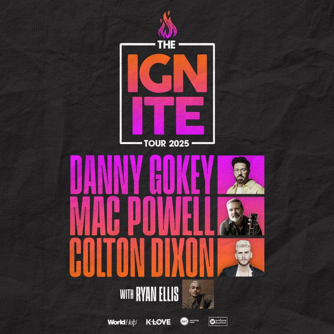 Danny Gokey, Mac Powell, Colton Dixon, and Ryan Ellis at Robinson Grand Performing Arts Center, 22 October